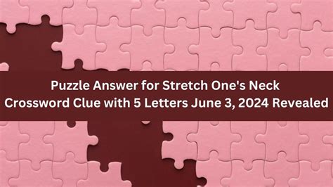 stretch tightly crossword clue